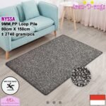 80x150 nyssa dark grey