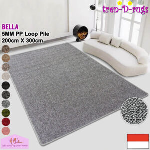Tren-D-rugs Karpet polos anti slip 200 x 300 cm
