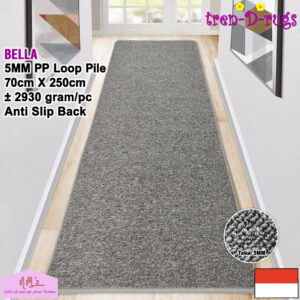 Tren-D-rugs Karpet polos anti slip 70 x 250 cm