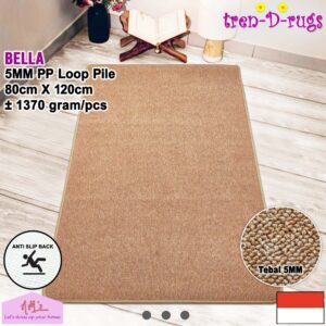 Tren-D-rugs Karpet polos anti slip 80 x 120 cm