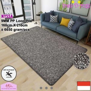 Tren-D-rugs Karpet polos solid anti slip 160 x 210 cm