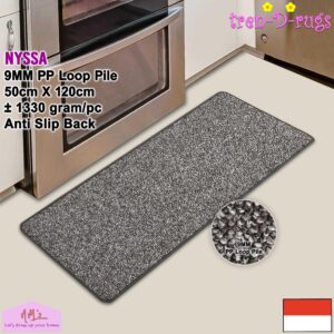 Tren-D-rugs Keset dapur polos solid anti slip 50 x 120 cm