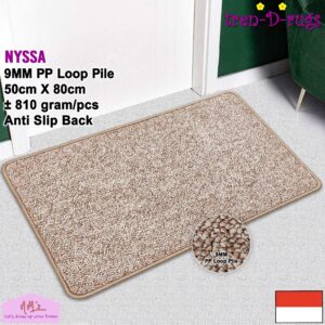 Tren-D-rugs Keset dapur polos solid anti slip 50 x 80 cm