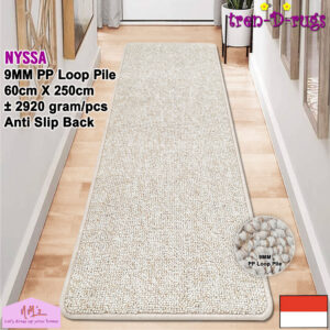 Tren-D-rugs Keset dapur polos solid anti slip 60 x 250 cm