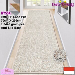 Tren-D-rugs Keset dapur polos solid anti slip 70 x 250 cm