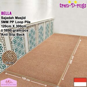 Tren-D-rugs Karpet polos anti slip 120 x 300 cm
