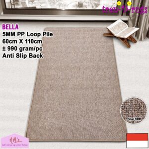 Tren-D-rugs Karpet polos anti slip 60 x 110 cm