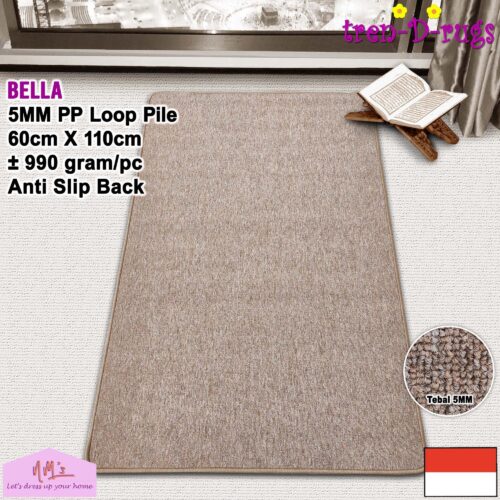 Tren-D-rugs Karpet polos anti slip 60 x 110 cm
