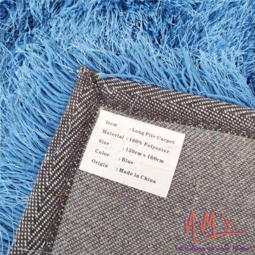 Tren-D-rugs Karpet shaggy polos bulu 120 cm x 160 cm - Gambar 3