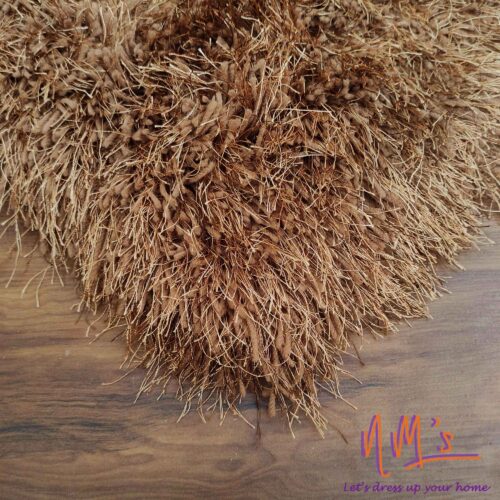 Tren-D-rugs Karpet shaggy polos bulu 120 cm x 160 cm - Gambar 7