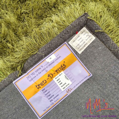 Tren-D-rugs Karpet shaggy polos bulu 120 cm x 160 cm - Gambar 12