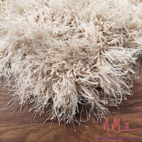 Tren-D-rugs Karpet shaggy polos bulu 120 cm x 160 cm - Gambar 19