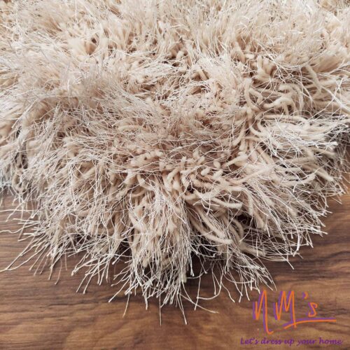 Tren-D-rugs Karpet shaggy polos bulu 120 cm x 160 cm - Gambar 22