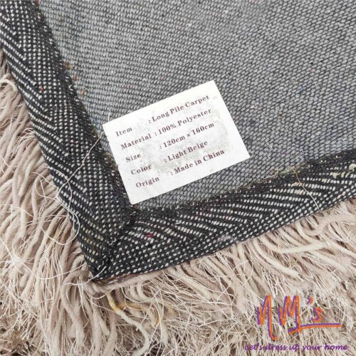 Tren-D-rugs Karpet shaggy polos bulu 120 cm x 160 cm - Gambar 21
