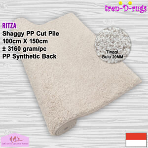 Tren-D-rugs Shaggy Karpet bulu tebal permadani 100 x 150 cm