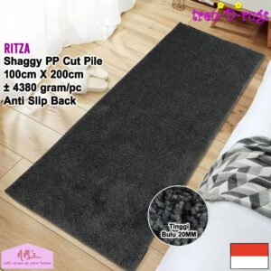 Tren-D-rugs Shaggy Karpet bulu tebal permadani 100 x 200 cm