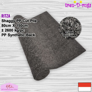 Tren-D-rugs Shaggy Karpet bulu tebal permadani 80 x 150 cm