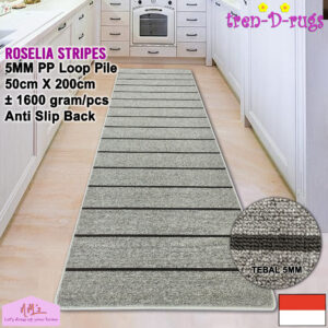 Tren-D-rugs Keset stripes line anti sllip 50 x 200 cm