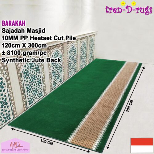 Tren-D-rugs Karpet Sajadah Motif 120x300 cm