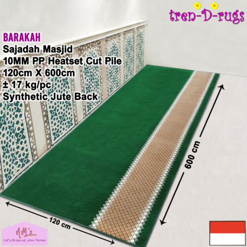 Tren-D-rugs Karpet Sajadah Motif 120x600 cm