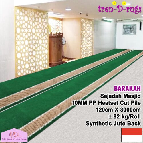 Tren-D-rugs Karpet Sajadah Motif 1 Roll 120x30