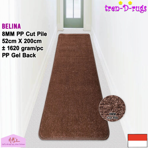 Tren-D-rugs keset kaki polos tebal halus 52x200 cm