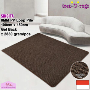 Tren-D-rugs Singita Karpet Polos Salur Stripes 100 x 150 cm