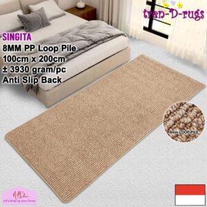Tren-D-rugs Singita Karpet Polos Salur Stripes 100 x 200 cm