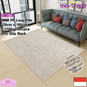 Tren-D-rugs Singita Karpet Polos Salur Stripes 120 x 160 cm