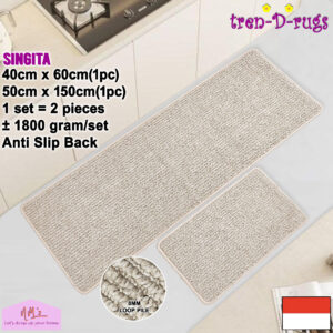 Tren-D-rugs Singita Keset Polos Salur Stripes 2pcs cm