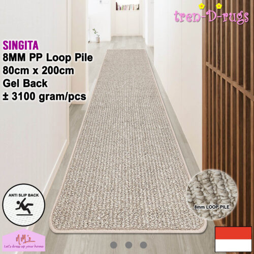Tren-D-rugs Singita Karpet Polos Salur Stripes 80x200 cm