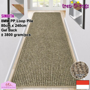 Tren-D-rugs Singita Karpet Polos Salur Stripes 80 x 240 cm