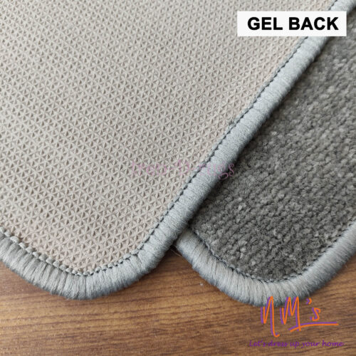 Tren-D-rugs keset kaki polos tebal halus 52x200 cm - Gambar 3