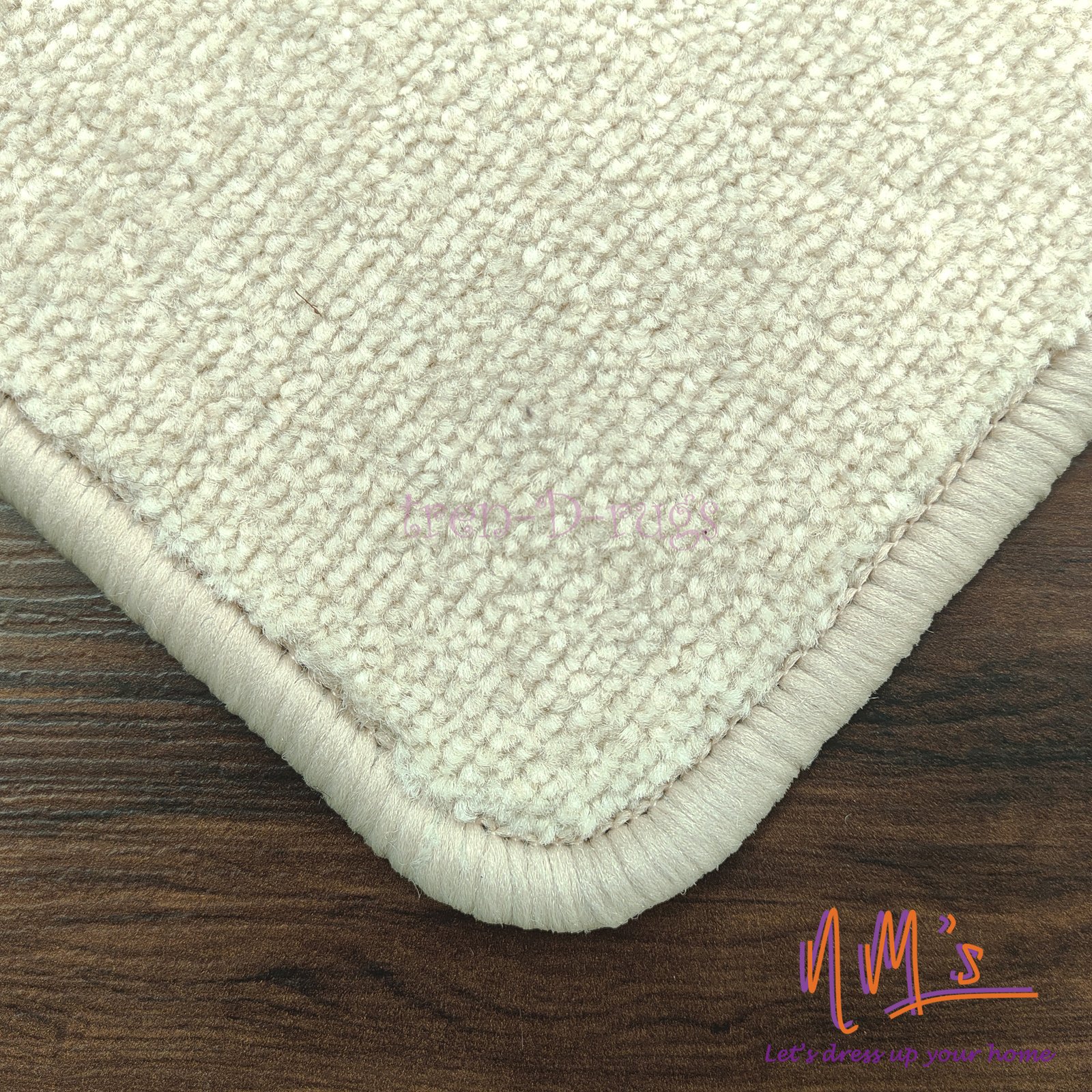 Tren-D-rugs keset kaki polos tebal halus 52 cm x 120 cm - Gambar 7