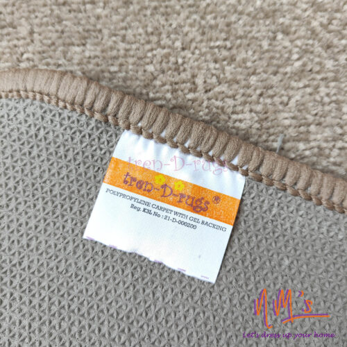 Tren-D-rugs keset kaki polos tebal halus 52x200 cm - Gambar 7