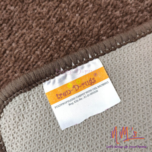Tren-D-rugs keset kaki polos tebal halus 52x200 cm - Gambar 10