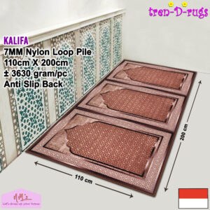 Tren-D-rugs Karpet sajadah turkey anti slip 110x200cm