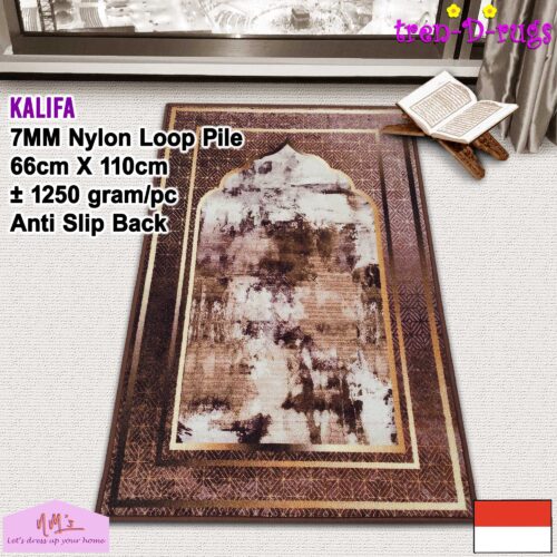 Tren-D-rugs Karpet sajadah turkey anti slip 66x110cm