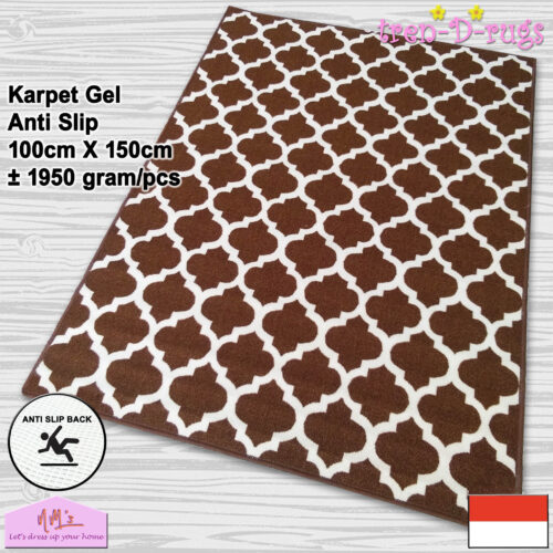 Tren-D-rugs Karpet Geometric permadani modern bulu 100x150cm - Gambar 5