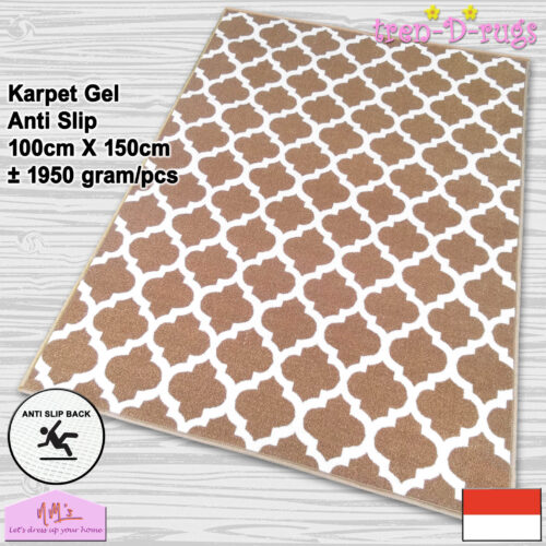 Tren-D-rugs Karpet Geometric permadani modern bulu 100x150cm - Gambar 28
