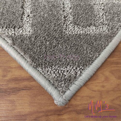 Tren-D-rugs Karpet permadani 3D timbul polos bulu 100x150cm - Gambar 2