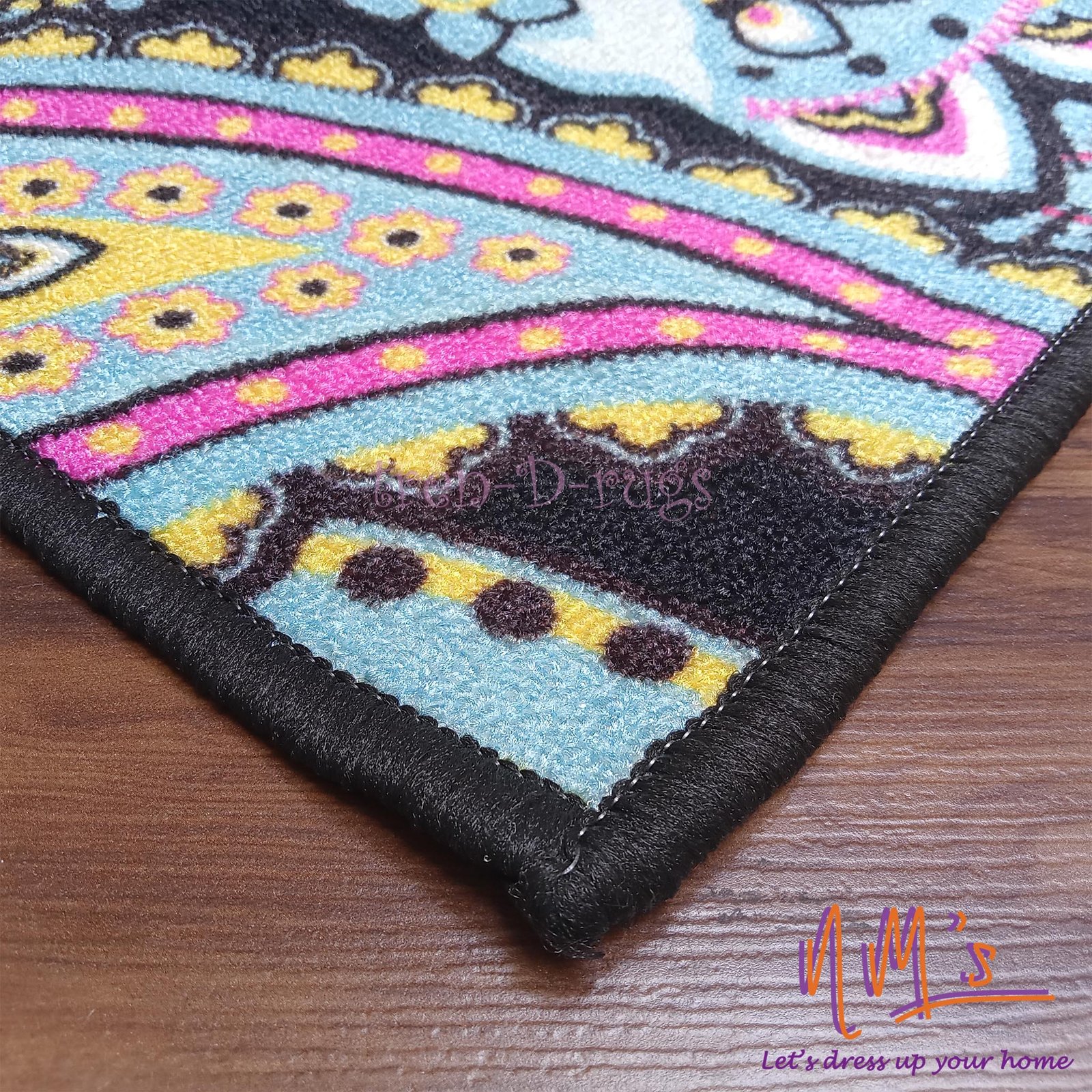 Tren-D-rugs Karpet motif digital print 100 cm x 150 cm - Gambar 12
