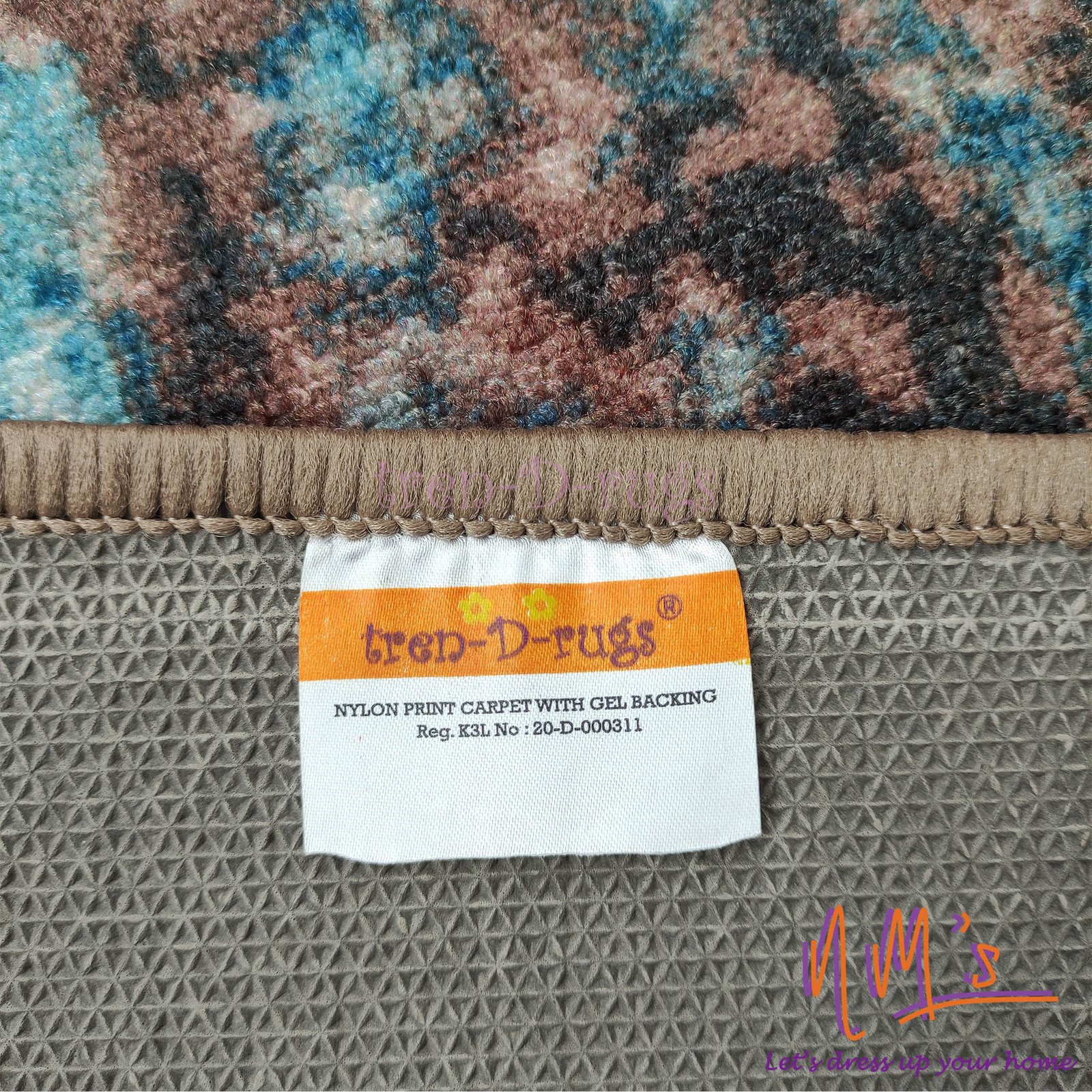 Tren-D-rugs Karpet motif digital print 100 cm x 150 cm - Gambar 25