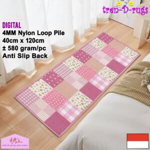 Tren-D-rugs Keset motif digital print 40 cm x 120 cm