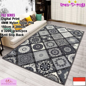 Tren-D-rugs Karpet motif digital print 150x200cm - NMS