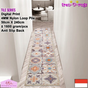 Tren-D-rugs Keset motif digital print 50X240 cm - NMS