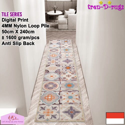 Tren-D-rugs Keset motif digital print 50X240 cm - NMS