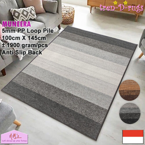 Tren-D-rugs Karpet stripes line permadani 100x145 cm-Nms