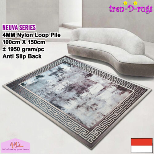 Tren-D-rugs Karpet eropa motif abstrak 100 cm x 150 cm - NMS
