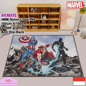 Karpet Marvel Avengers Official Merchandise 100 cm x 150 cm